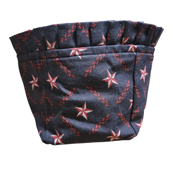 Longaberger 1993 Inaugural Basket Set Signed Red White Blue Americana USA Stars - Picture 6 of 13